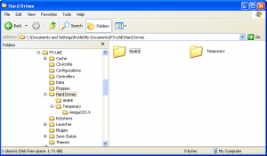 Here I have created an empty folder for AmiKit, and one for the AmigaOS3.9 installation files. Now the files needs to be extracted from the zip and copied from the CD.